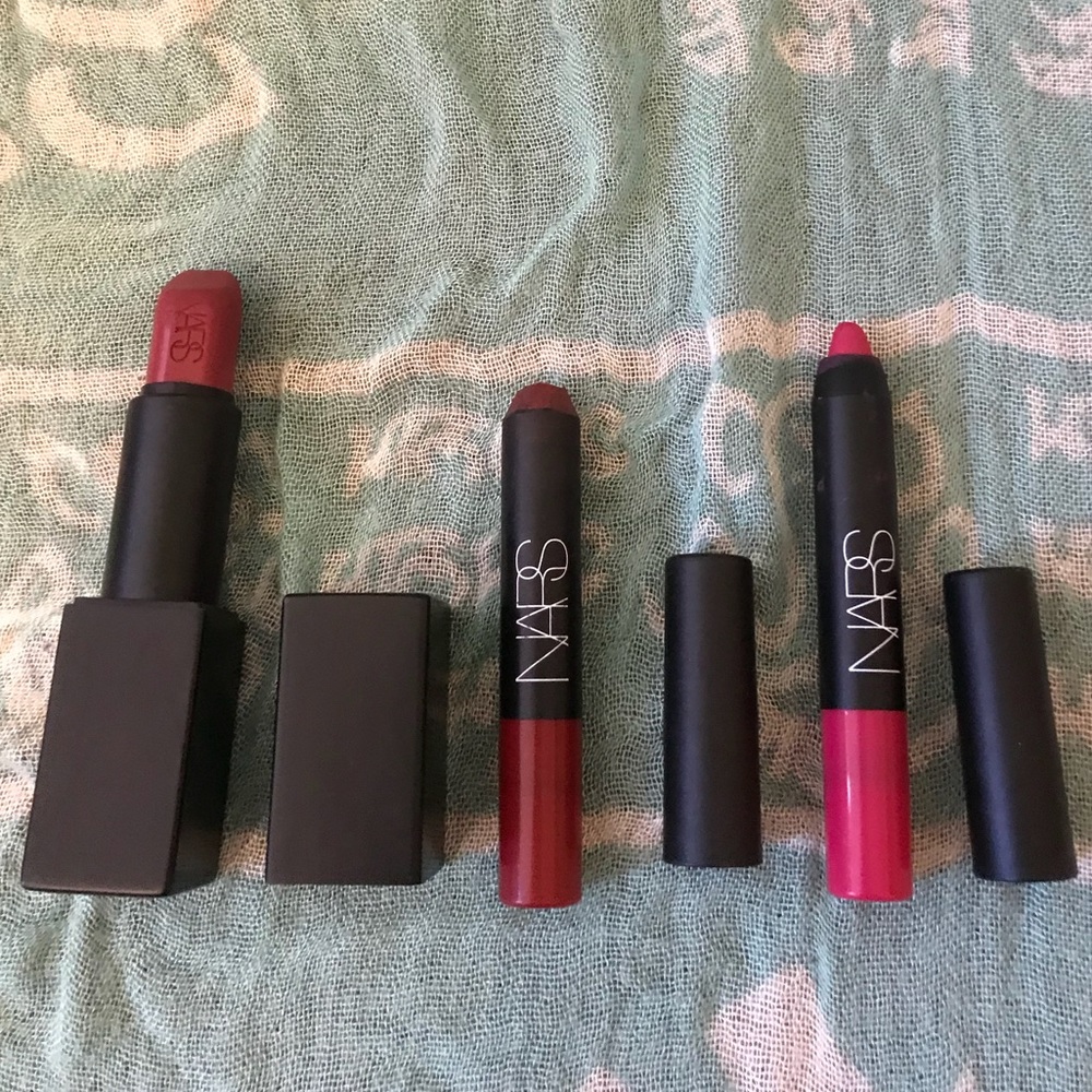 💋 NARS matte lipstick and lipstick pencil